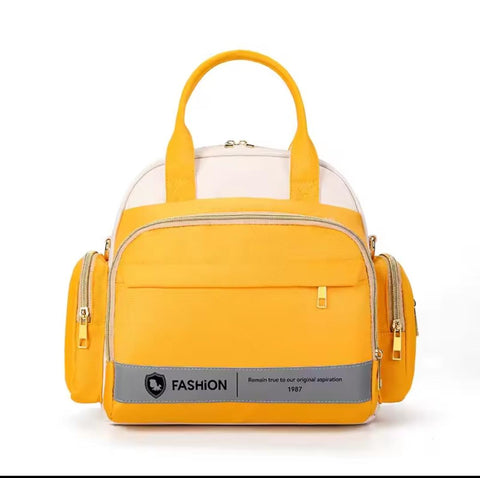 7 Pockets Waterproof Diaper Backpack - Fashion