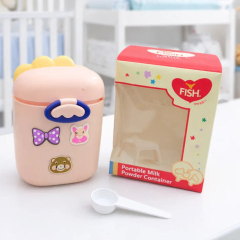 Fish - Milk Container - Large - Three - Pink