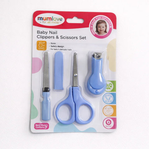 4 Pieces - Mumlove - Care Kit - Blue