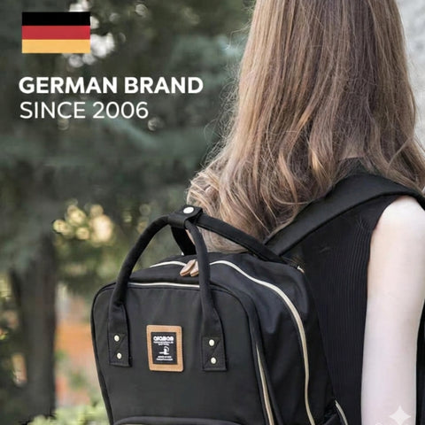 Alamom - Waterproof Diaper Backpack - Black