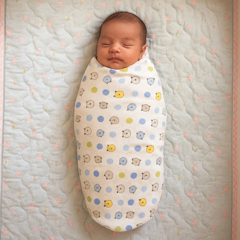 Kolaco - Swaddle Wrap - Bear & Circles