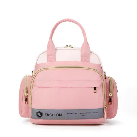 7 Pockets Waterproof Diaper Backpack - Fashion