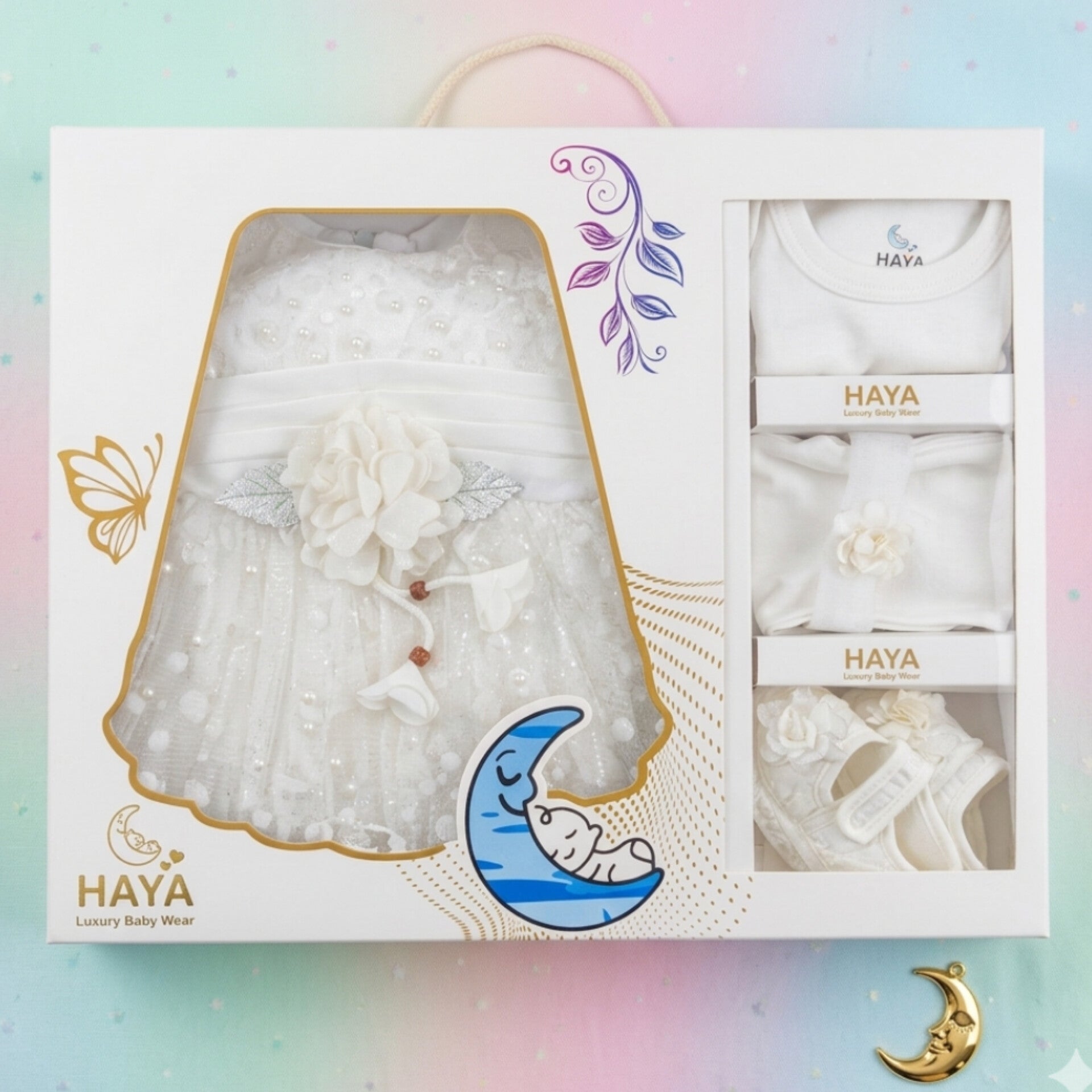 HY - 5 Pieces - Starter Set Box - One Flower - Fancy - White– The ...