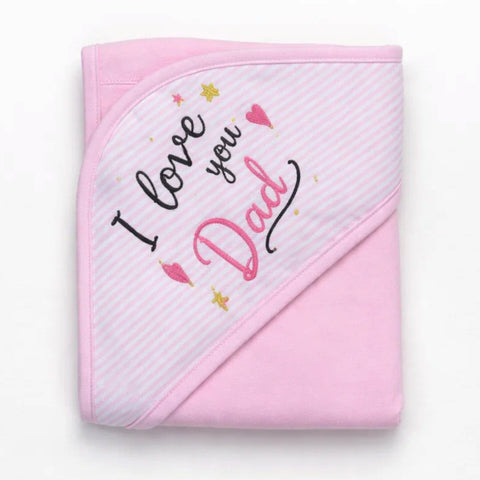 LHB - Hooded Cotton Wrap - Green - Love You Mom - Thailand