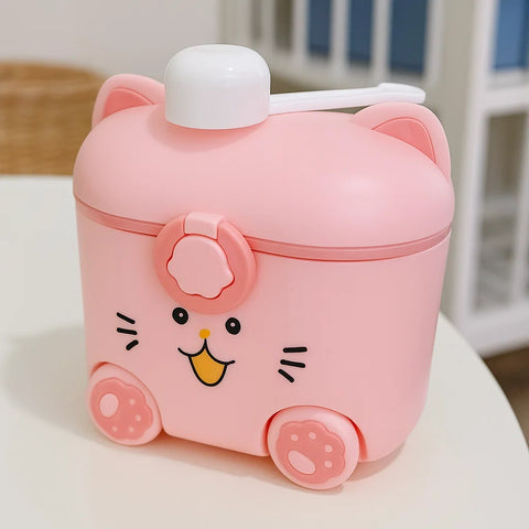 Hello Cat - Milk Container - Pink