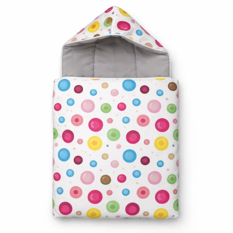 Cotton - Hooded Carry Nest - Bubble Beads - 26