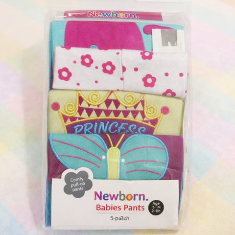 NB - Pack of 5 Trousers - Girls - 26