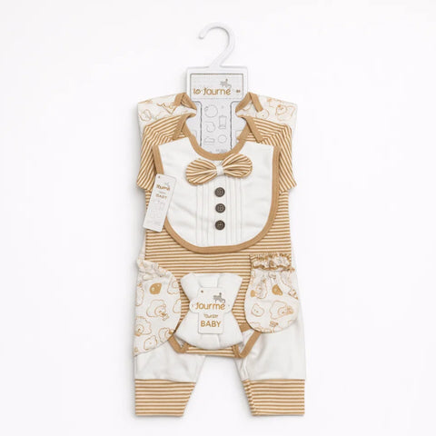 JL - Cotton Interlock - 10 Pieces - Bow Lining - Starter Set - Mustard