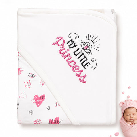 BRL - Cotton Interlock - Wrapping Sheet - Pink - Princess