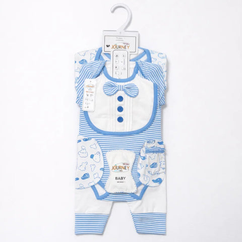 JL - Cotton Interlock - 10 Pieces - Bow Lining - Starter Set - Blue