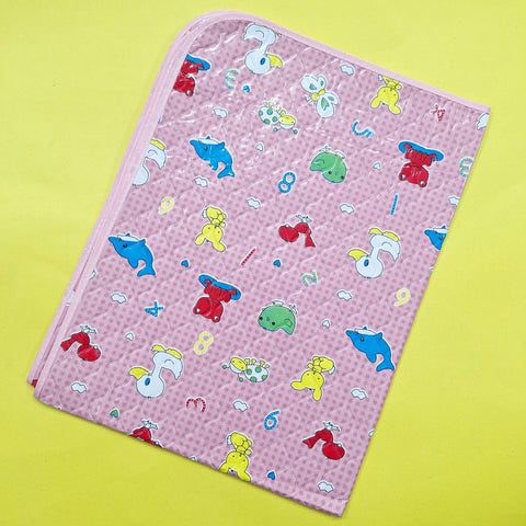 Diaper Changing Sheet - Large - Pink - Duck