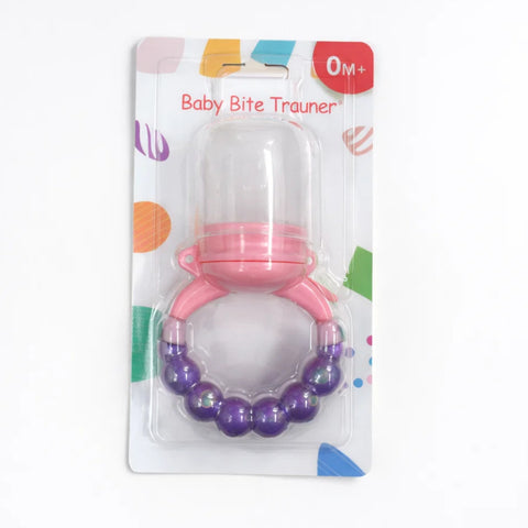 Fruit Pacifier - Rattle - Purple