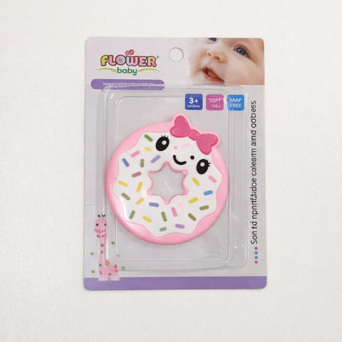 Flower Baby - Teether - Pink - Owl