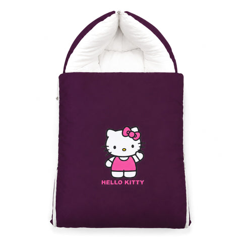 Cotton - Hooded Carry Nest - Purple - Hello Kitty - 26
