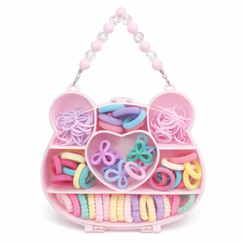 Face Shaped - Girl's Accessory Set - Ponies Catchers Bands