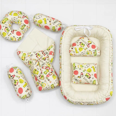 Velvet - 7 Pieces - Snuggle Bed - Yellow - Fun Game - 25