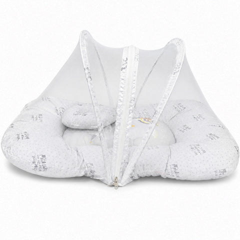 Infant Mosquito Bed Net - Grey - Welcome - 26