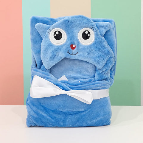 Kolaco - Hoodie Blanket - Blue - Character