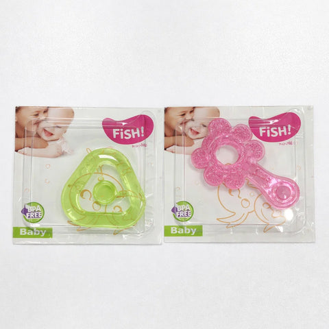 Fish - Pack of 2 Teethers - Flower & Triangle