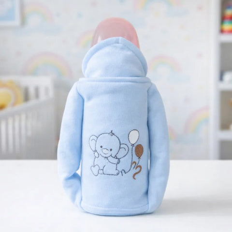 Cloth - Feeder Cover - Blue - Elephant