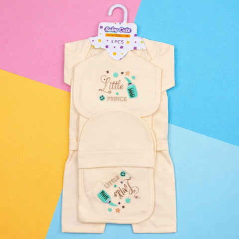Baby Care - Cotton Jersey - 5 Pieces - Princess - Starter Set - Peach