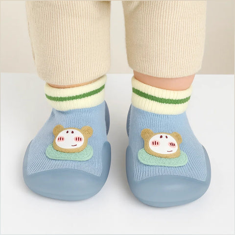 Skidders - Blue - Smiling Bear