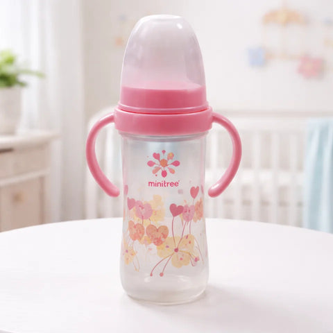 Mini-Tree Feeding Bottle - 10 0z (ZR - 053L) - Pink