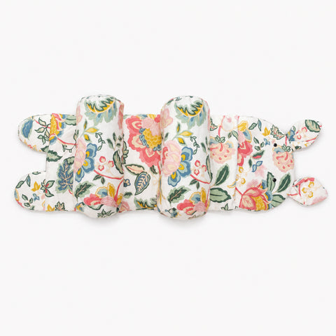 Cotton Baby Head Shaping Pillow for Round Head – Multi Leaves | Newborn Flat Head Prevention