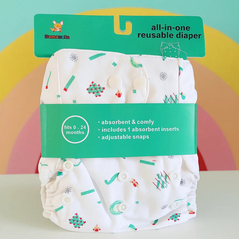Reuseable Diaper - Alphabets