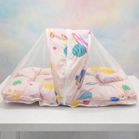 Mosquito Bed Net - Pink - Space - 26