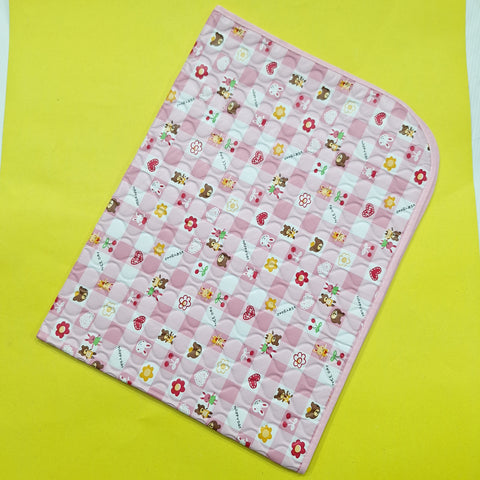Diaper Changing Sheet - Large - Pink - Characters