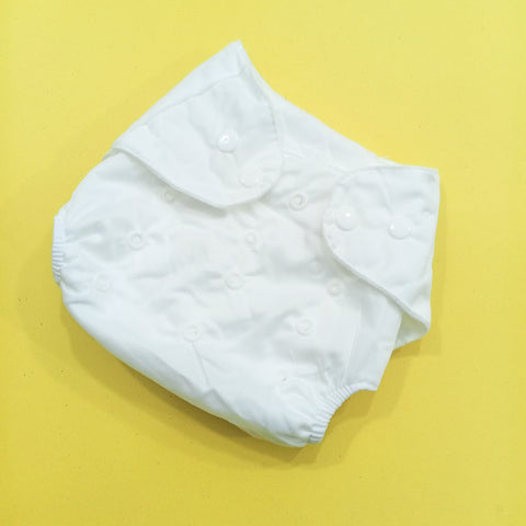 Reuseable Diaper - White