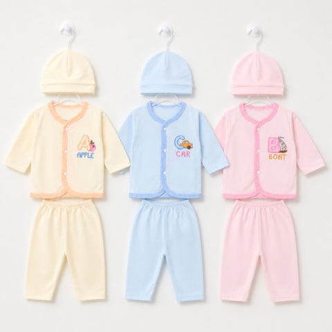 TBS - Cotton Interlock - Newborn Night Suits - YPB - ABC - 26
