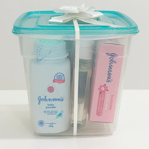 Johnson's Baby - 7 Pieces - Jar Gift Set - Green