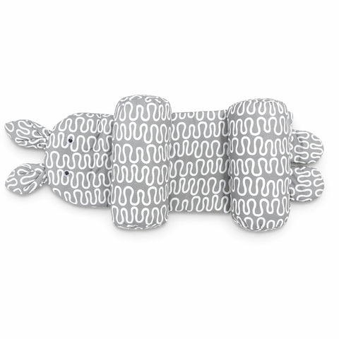 Head Shaping Pillow for Round Head - Grey - Puzzle