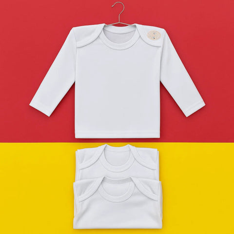 TBS - Cotton - 3 Pieces - Inner Vests - White