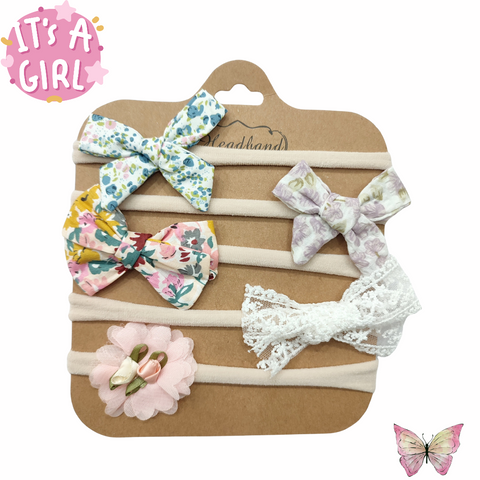 Pack Of 5 Head Bands