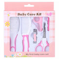 4 Pieces Baby Care Kit - Pink