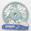 Laundry Hangers 18 Clips - Circle