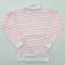 High Neck - Pink & White