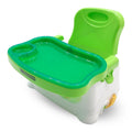 Booster Seat - Green & White - Without Belt