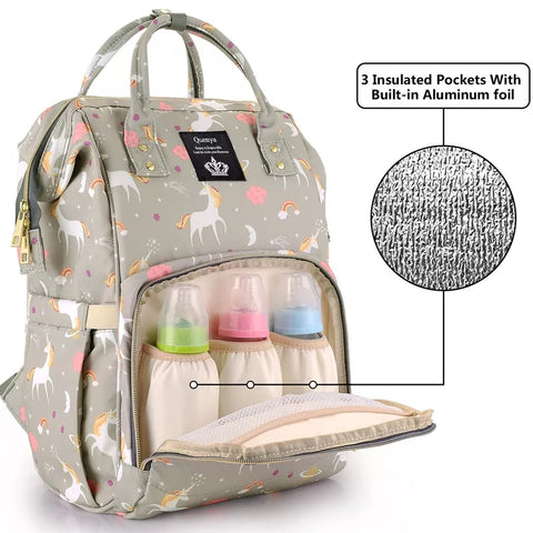 Unicorn Full Features Diaper Backpack
