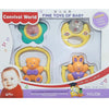 4 Pieces Convival Rattle Set