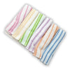 Multi-Color Lining Face Towel