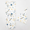 Swaddle with Cap - Rocket