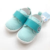 Baby Shoe - Dots in Green