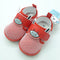 Baby Shoe - Cartoon in Red