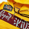 Super Kid Track Suit - Yellow & Maroon