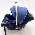 Bright Stars Carry Cot - Blue & Navy Blue