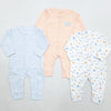 TBS - Pack of 3 Sleep Suits - Peach